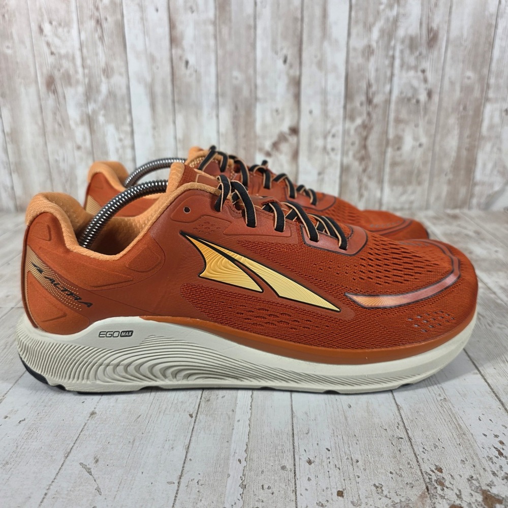 Altra Paradigm 6 Mens Running Shoes Orange ALOA5471800 Size 11